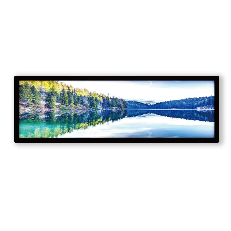 28" Stretched Bar LCD Display – Shelf Edge Digital Signage