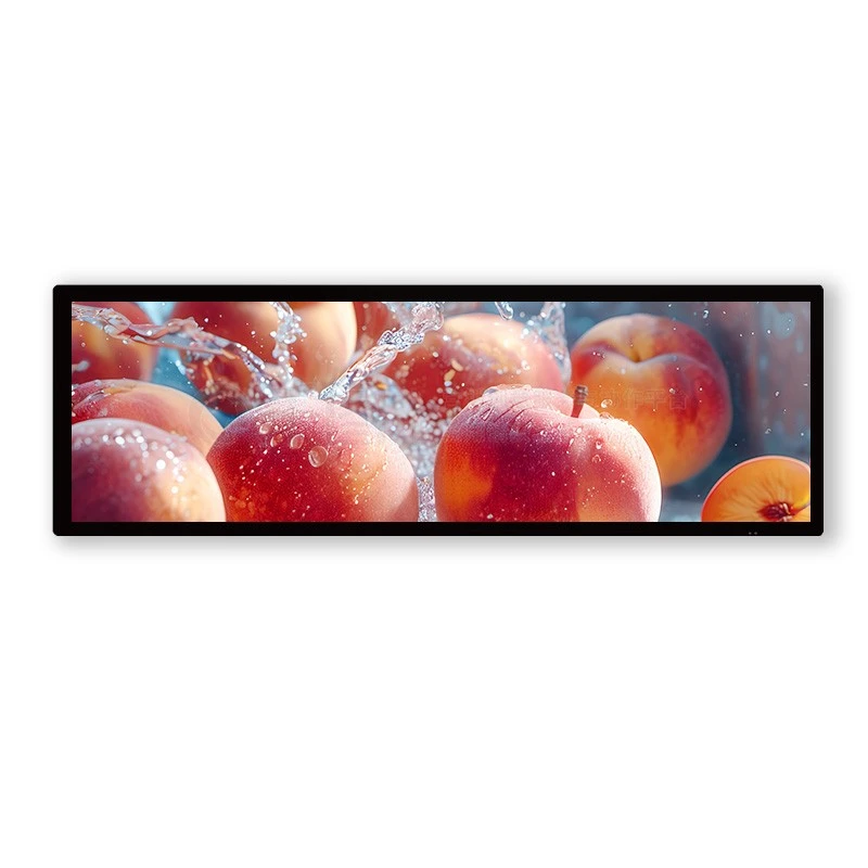 35.5" Double-Sided Bar LCD Screen – Shelf Edge Dual Display