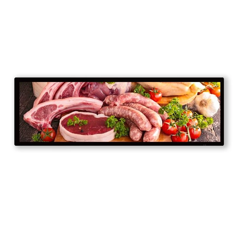 37.8" Double-Sided Bar LCD Display – Dual Shelf Edge Screen