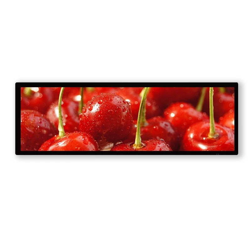 28" Double-Sided Bar LCD Display – Dual-View Shelf Screen