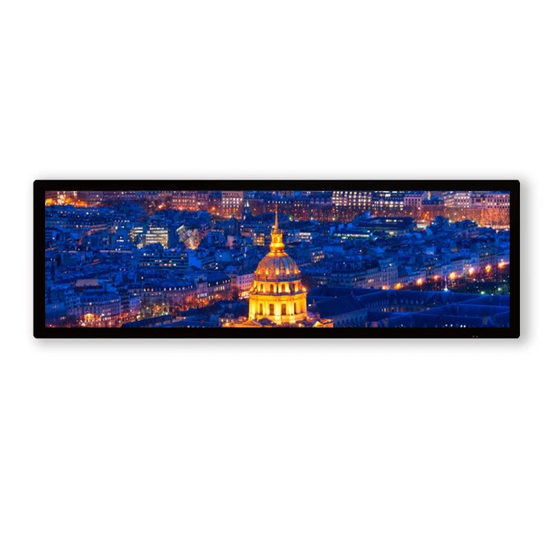 36.8" Ultra-Wide Bar LCD Display – 1080p Shelf Digital Signage