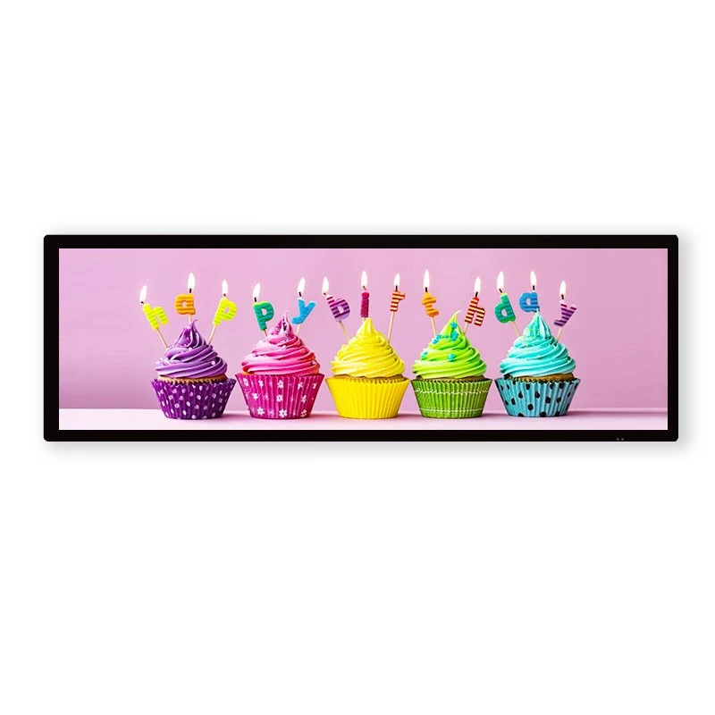 43.9" Double-Sided Bar LCD Screen – Large Dual Digital Signage