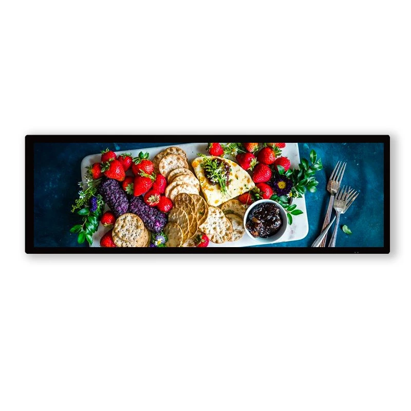 49.5" Double-Sided Stretched LCD Display – Full HD Dual Screen