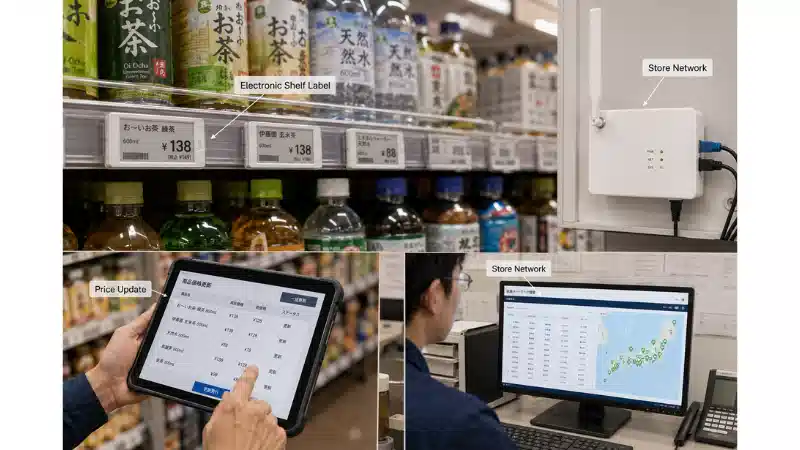 Electronic shelf labels illustrating market scope, segmentation and adoption drivers Electronic shelf labels illustrating market scope, segmentation and adoption drivers
