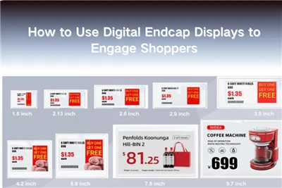 How to Use Digital Endcap Displays to Engage Shoppers