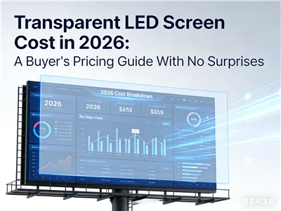 Transparent LED Screen Cost in 2026 A Buyer's Pricing Guide With No Surprises