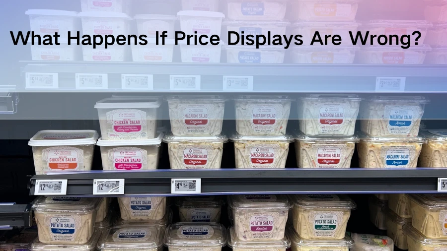 What Happens If Price Displays Are Wrong?