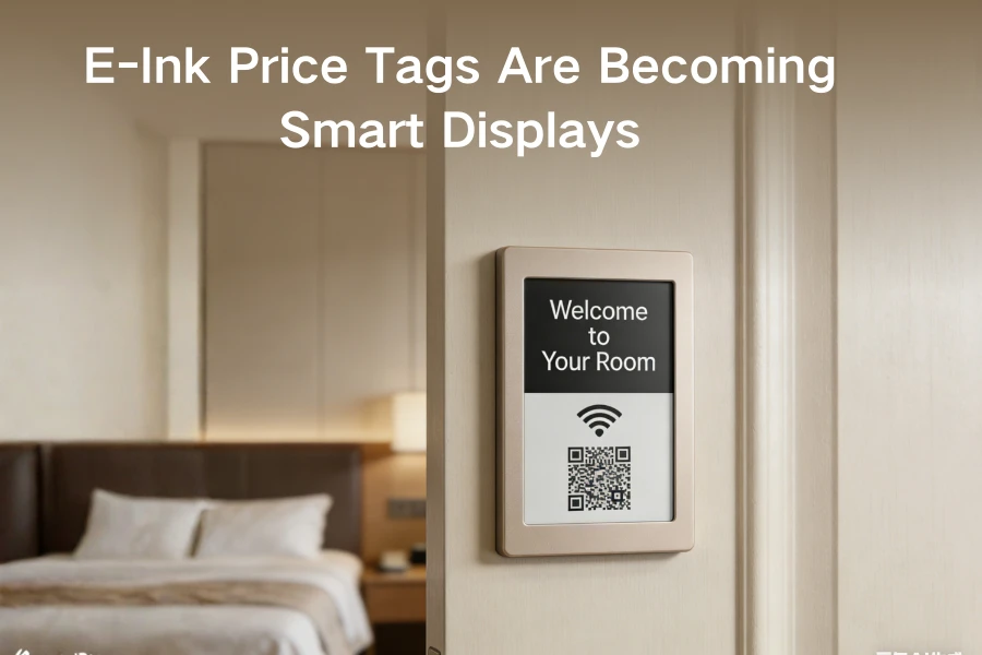 E-Ink Price Tags Are Becoming Smart Displays