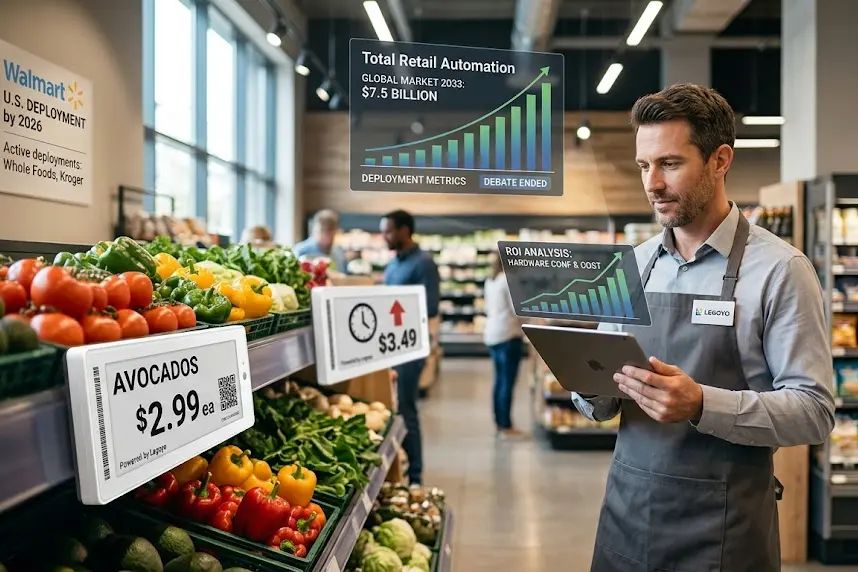 Electronic Shelf Labels: Real Costs, Who’s Deploying Them, and What to Evalua...