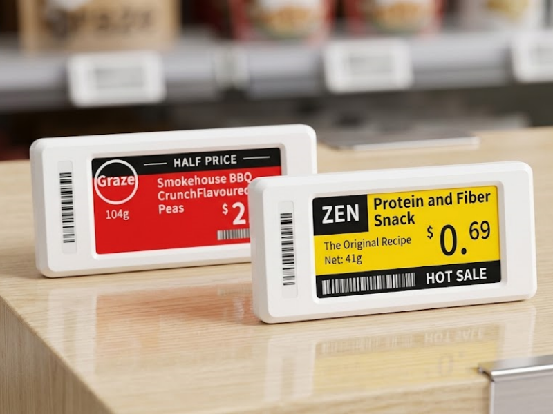 How Much Space Do Electronic Shelf Labels Actually Take Up?