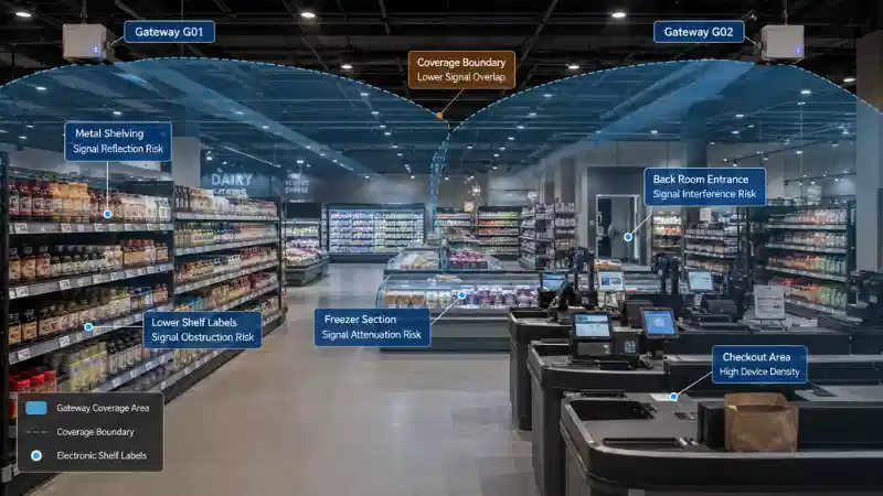 Electronic Shelf Label Gateway Placement: An RF Site Survey Guide for Retail ...