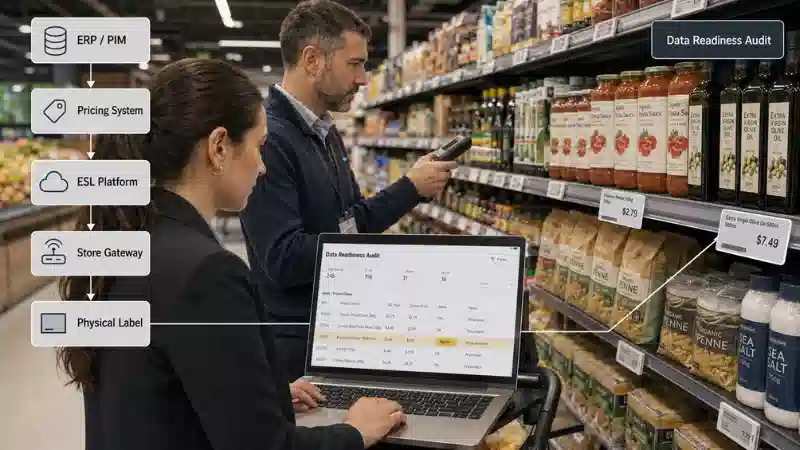 Electronic Shelf Label Data Readiness: How to Audit SKU, Price, and Store Dat...