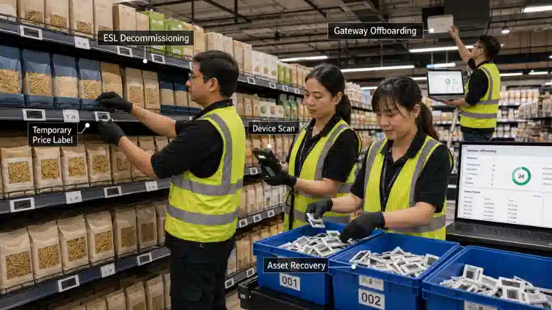 Electronic Shelf Label Decommissioning: How to Retire, Rebind, Recycle, and S...