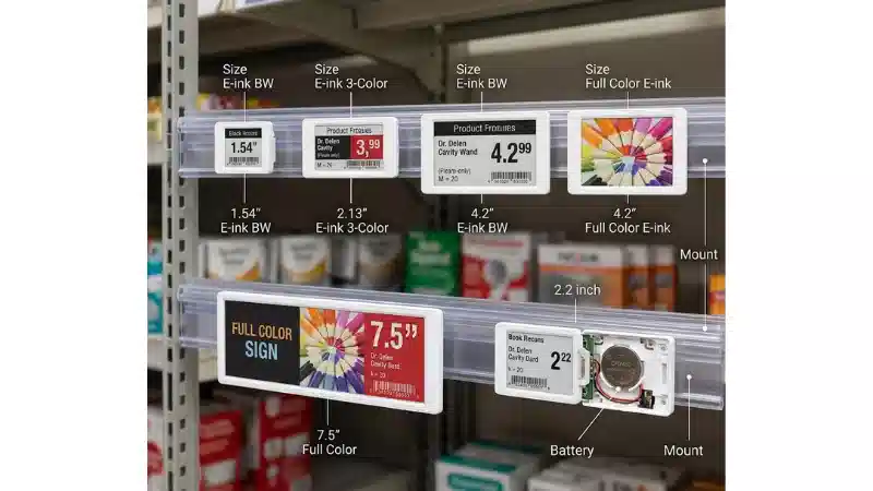 Electronic Price Label Technology: E-Paper, LCD, Wireless Protocols, and Upda...