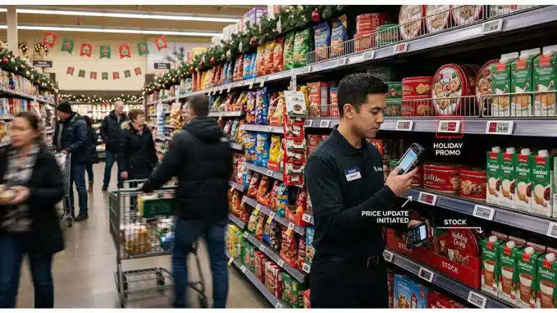 Electronic Shelf Labels for Holiday Retail: Peak-Season Pricing and Inventory...