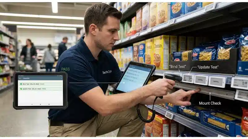 Electronic Shelf Label Cybersecurity Requirements for Retail Procurement