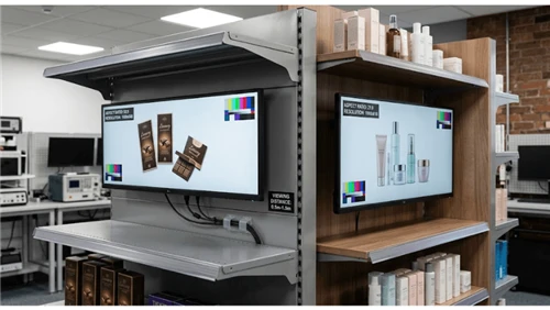How to Select Bar LCD Aspect Ratio and Resolution for Shelf-Edge Content