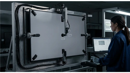 Commercial LCD Luminance Uniformity Acceptance Testing