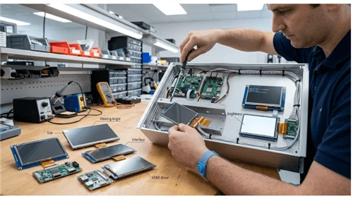 Commercial LCD Input Signal Failover: Source Switching, Black-Screen Recovery...