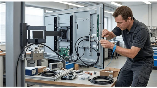 Commercial LCD Scheduled Power Control: RTC, Auto Power-On, Safe Shutdown, an...