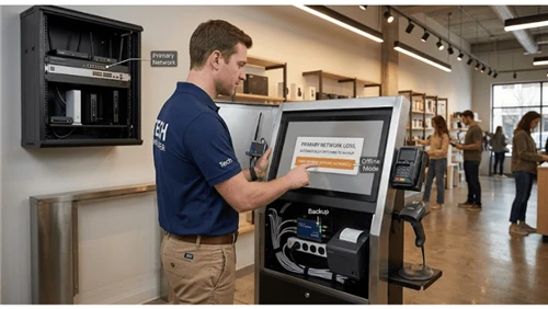 Kiosk Printer Paper Path and Serviceability Design