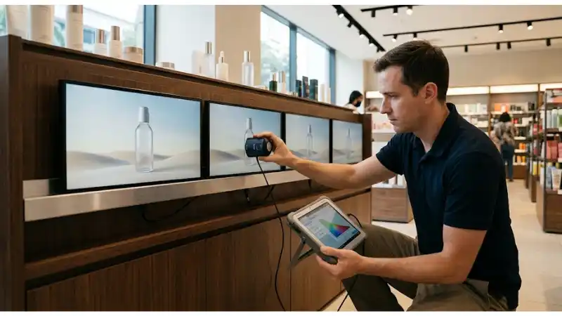 Commercial LCD Automatic Brightness Control: Ambient Sensors, Dimming Curves,...