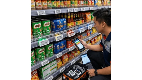 Electronic Shelf Label LED Task Orchestration: Color Rules, Priority, and Exc...