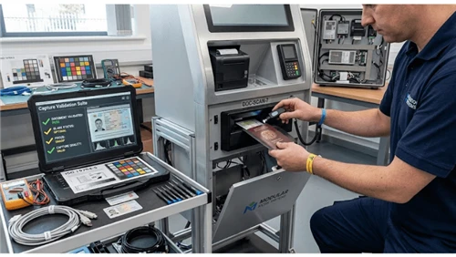 Kiosk Document and ID Scanner Integration: Lighting, Glare, Focus, and Captur...