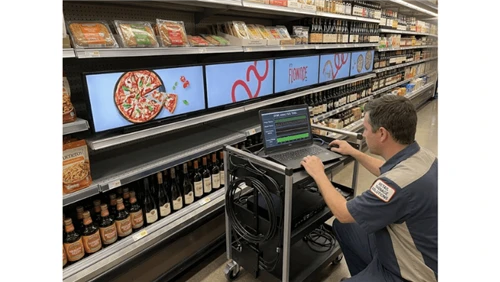Bar LCD Multi-Unit Content Synchronization: Frame Timing, Player Clocks, and ...