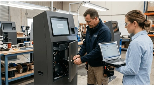 Kiosk Cabinet Door Interlocks and Tamper Monitoring: Detecting Unauthorized S...