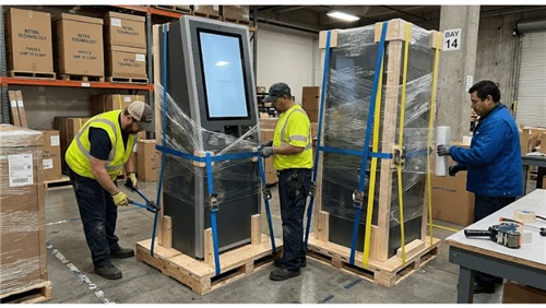 Kiosk Shipping Packaging Qualification: Drop, Vibration, Restraint, and Arriv...