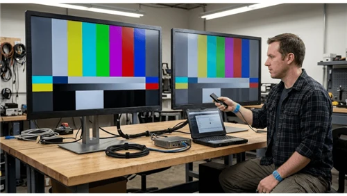 Commercial LCD RGB Range and Color-Space Mismatch: Fixing Washed-Out Blacks a...