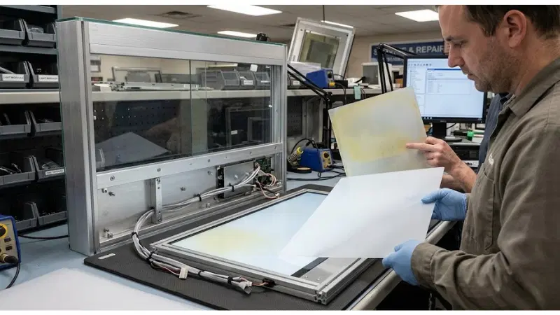 Transparent LCD Backlight Diffuser Aging and Color Shift: Maintenance, Matchi...