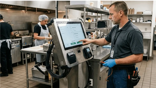 Kiosk Touchscreen Water and Glove Rejection: False Touches, Wet Screens, and ...