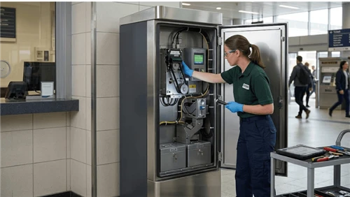Kiosk Coin and Bill Acceptor Integration: Escrow, Reject Paths, Cashbox Senso...