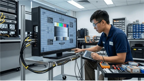 Commercial LCD Chroma 4:4:4 and Pixel Mapping: Text Clarity, Scaling, and Sou...