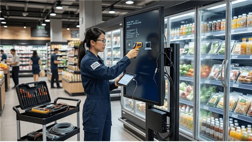 Commercial LCD Cold Start and Temperature Cycling: Warm-Up, Image Stability, ...
