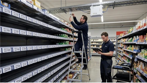 Electronic Shelf Label Gateway Capacity Planning: Labels, Update Bursts, and Coverage Validation
