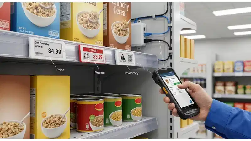 Technical ESL setup for retail digitization and practical use cases Technical ESL setup for retail digitization and practical use cases