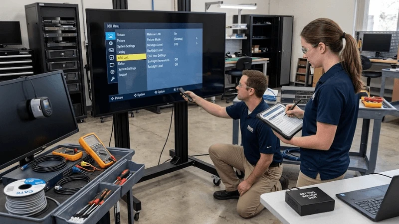 Acceptance testing for commercial LCD configuration baseline management Acceptance testing for commercial LCD configuration baseline management