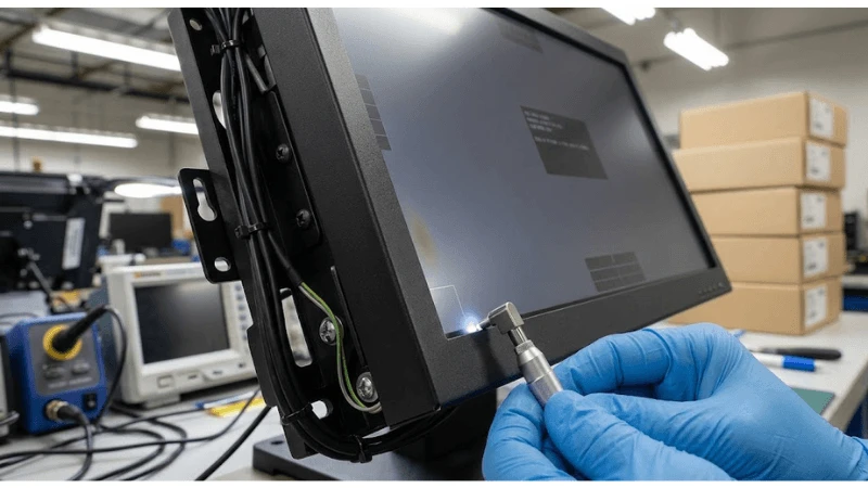 Technical integration detail for commercial LCD black uniformity edge light leakage Technical integration detail for commercial LCD black uniformity edge light leakage