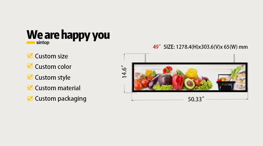 49 Inch Bar Display Digital Signage Display Providers 49 Inch Bar Display Digital Signage Display Providers