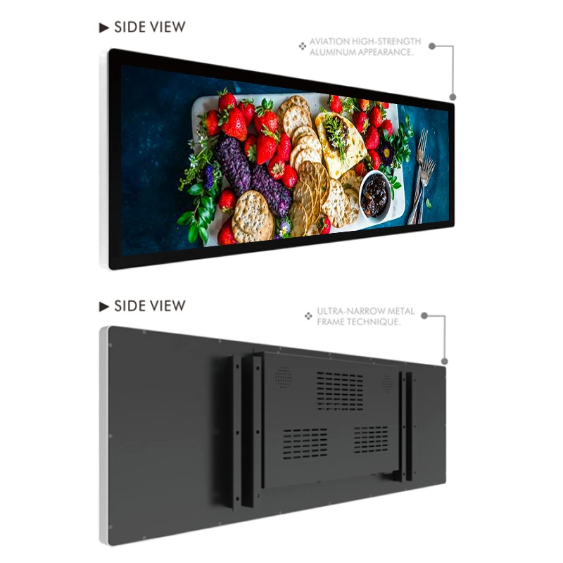 49.5 Inch LCD Bar Display Double Face Screen Manufacturer 49.5 Inch LCD Bar Display Double Face Screen Manufacturer