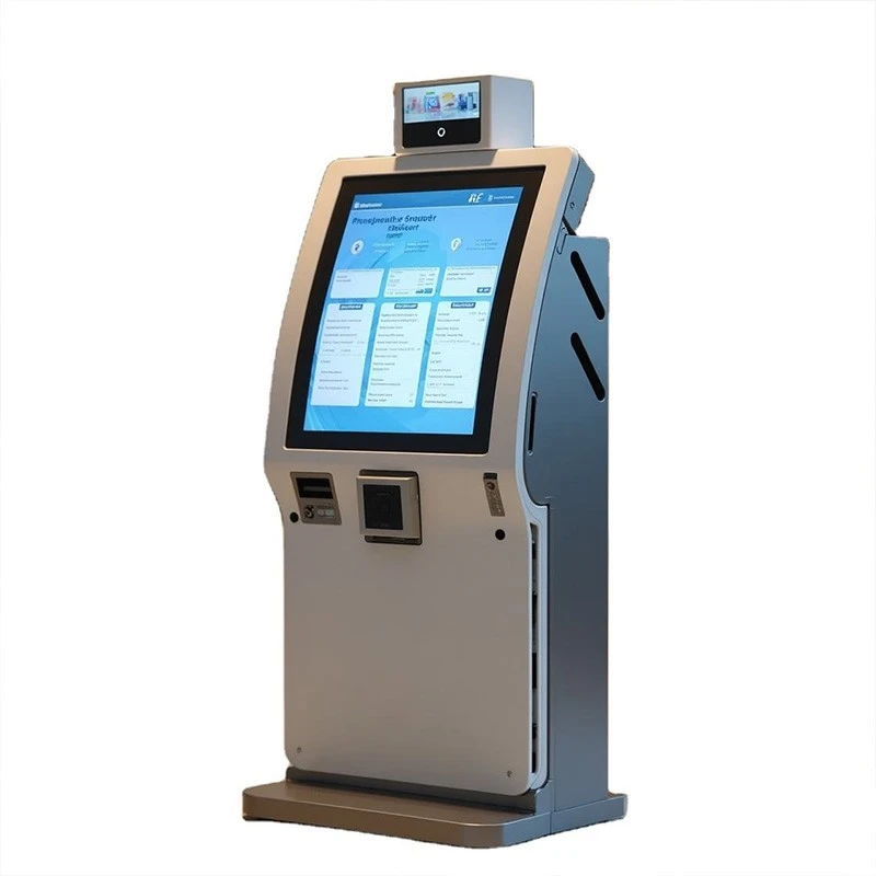 Self-Service Check-In Kiosk – Lobby Reception & Visitor Terminal